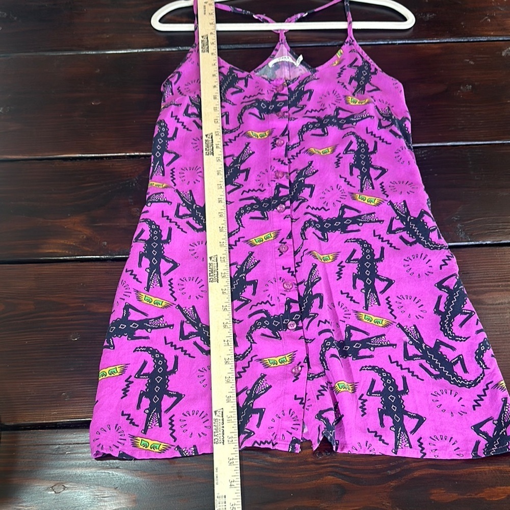 Obey Vibrant Purple Graphic Dress - Picture 15 of 17